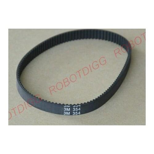 HTD 3M, Timing Belt, Closed-loop, 354mm length, 118 teeth, 6mm width