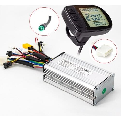 Ebike controller 500w 350w for sensored motor electric bike controller 36V 48V with KT LCD4 LCD5 Kunteng display