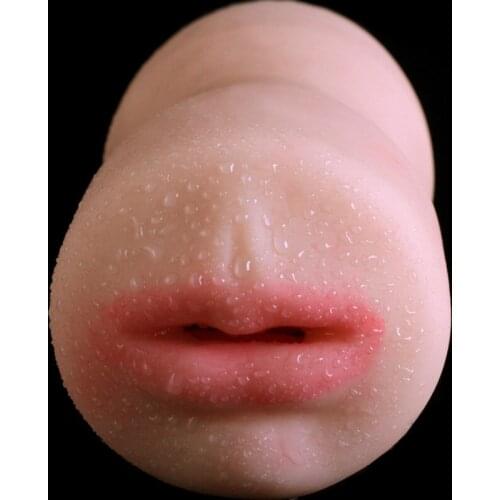 Male Masturbator Artificial Vagina Women Realistic Pussy Oral Sex Toy Adult Blowjob Erotic Toy for Men Drop Shipping