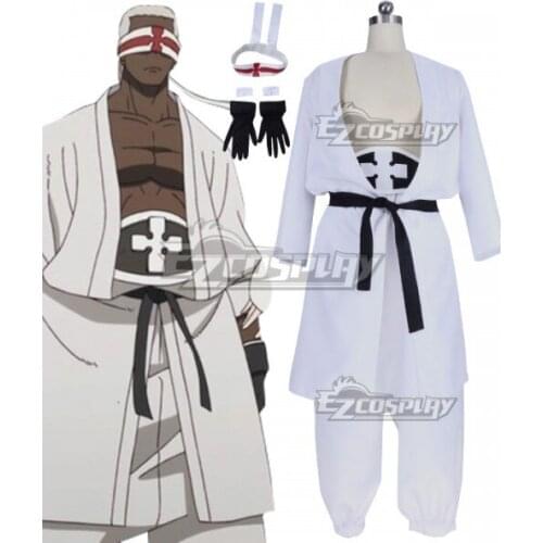 Fire Force Enen No Shouboutai Charon White Outfit Halloween Party Adult Outfit Suit Fancy Cosplay Costume E001