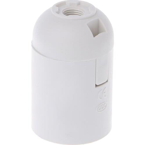 E27 Edison Lamp Bulb Holder Socket White/Black Pendant Ceiling Light Vintage