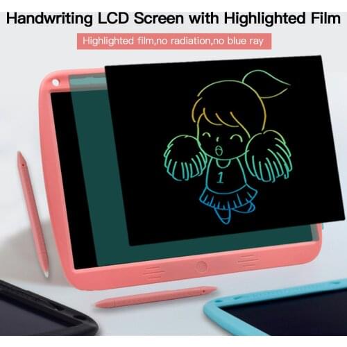 Rechargeable LCD Writing Tablet 15 Inch Handwriting Drawing Tablet with Stylus Lock Button for Toddler Kids Educational Learning