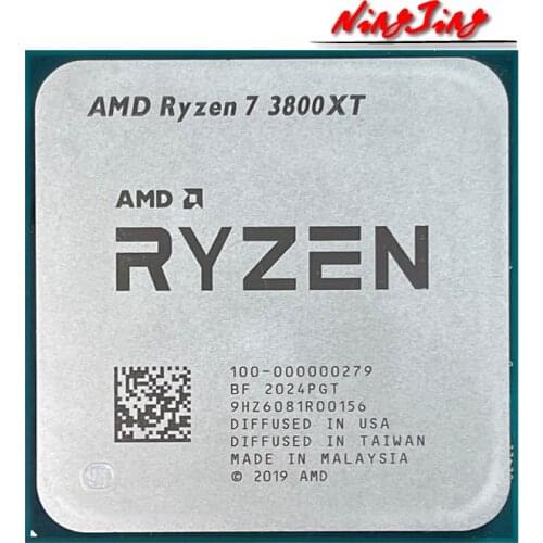 AMD Ryzen 7 3800XT R7 3800XT 3.9 GHz Eight-Core 16-Thread CPU Processor 100-000000279 Socket AM4