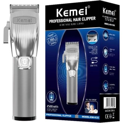 Professional hair clipper power rechargeable hair trimmer safety design for men electric cutter hair cutting machine haircut
