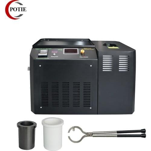 220V 1KG 1200 Degrees Temperature Controller Silver Gold Melting Furnace Machine For Melting Precious Metal