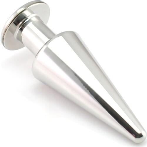 Heavy metal anal plug man/women masturbator anal stimulation dilator big butt plug smooth comfortable anus expander buttplug