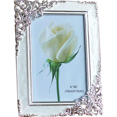 Vintage Metal Photo Picture Frames , Metal Picture Holders Ideal For Home Decor, Gifts, Wedding MPF024