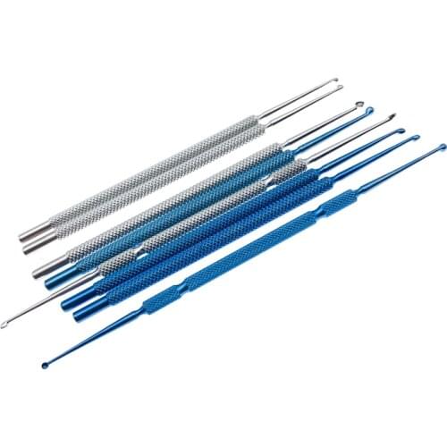 1PCS Chalazion Curette Forceps Micro ophthalmic Eye Surgical Instrument