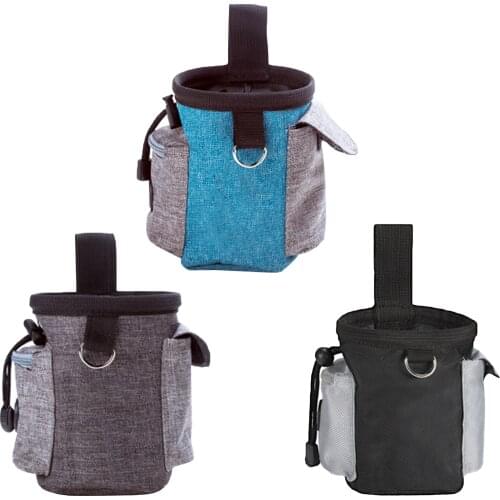 Pet Training Bag Multifunctional Outdoor Dog Snack Pouch Portable Treat Snack Bait Dogs Obedience Agility Outdoor Feed Storage