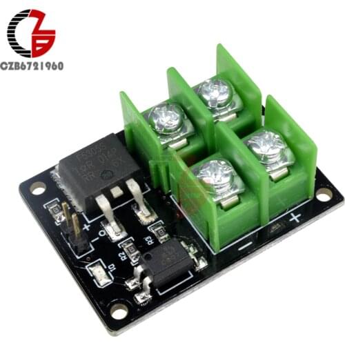 3V 5V Low Control High Voltage 12V 24V 36V switch MOSFET Module For Arduino Connect IO MCU PWM Control Motor Speed 22A