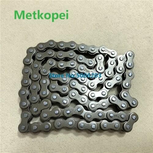Motorcycle YBR125 cam timing chain small roller chain tank chain for Yamaha 125cc YBR 125 XTZ125 TTR transmission spare parts