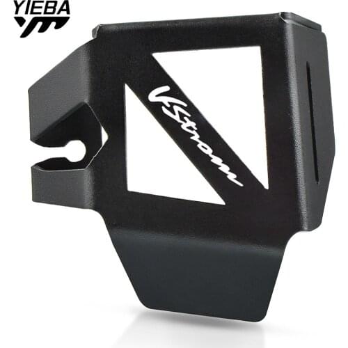 Motorcycle Rear brake fluid reservoir guard cover protector With Logo For SUZUKI V-STROM 1000/V-STROM 1000 XT 1000XT 2014-2020