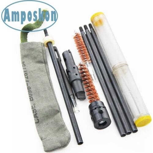 1 Set New Hot High Quality Rifle Cleaning Kit Set Pouch For Model M1 Cleaning Hunting Accessories Tactical Outdoor Accessories