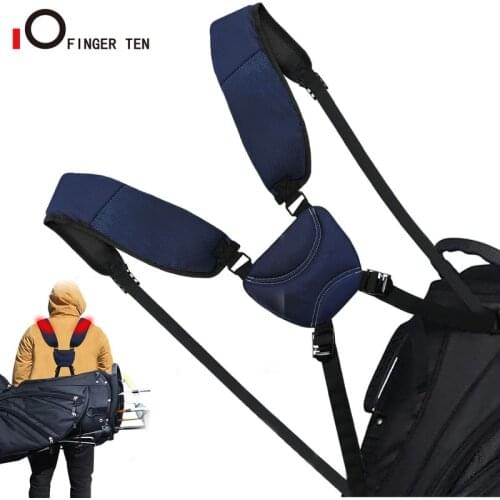New Double Shoulder Adjustable Golf Bag Straps Replacement Strap Padded Comfort Backpack Fits All Brands Bags Drop Shipping