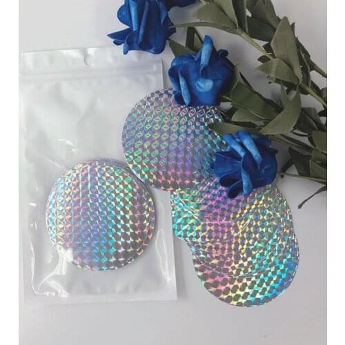 20Pcs/Set Bird Repeller Tape Reflective Non-slip Round Shape Bird Deterrent Reflective Sticker Laser stickers bird drive film