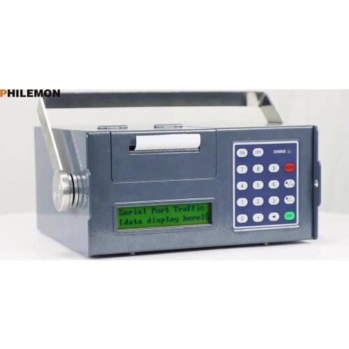 High temperature oil clamp on sensor no cut pipe portable ultrasonic flow meter 1.0% accuracy