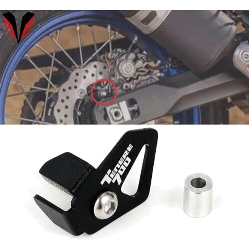 ABS Sensor Guard For YAMAHA TENERE700 Tenere 700 XTZ690 2019 2020 Motorcycle CNC Aluminum Rear ABS Sensor Cover Protector