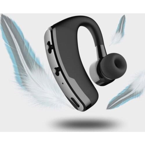 2pcs V9 Stereo earphones Bluetooth Handsfree wireless Business headset With Mic Calling Voice Control earphone