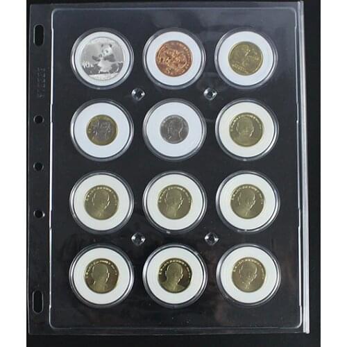 STORAGE SHEETS FOR CAPSULED COINS【PET