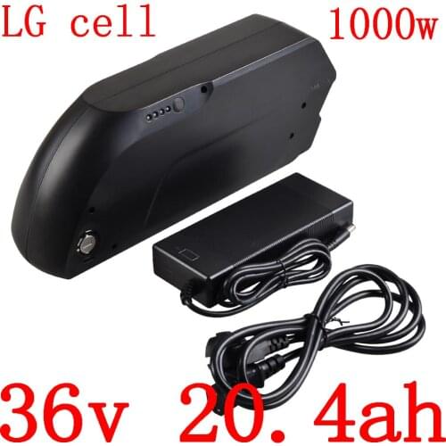 36V 250W 350W 500W 1000W Ebike Battery 36V 10AH 13AH 15AH 17AH 20AH lithium battery 36V electric bicycle battery with 2A charger