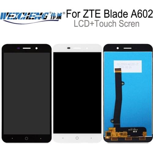 5.5" For ZTE Blade A602 LCD Display +Touch Screen Assembly TOP Quality For zte a602 lcd +free tools