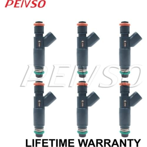 6x 2M2E-A7B AJ51-13-250 Fuel injector for FORD MONDEO 2001-2004 V6 2.5L MAZDA 6 2003-2008 V6 3.0L / MPV 2002-2006 V6 3.0L
