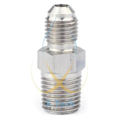 Adapter JIC - BSP stainless steel 304 . Size 1/4"