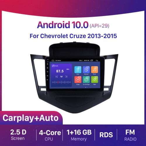 Seicane Android 10.0 9" 8-core 4GB RDS DSP Car Radio GPS Stereo Multimedia Player For 2013 2014 2015 Chevrolet Cruze Autoradio