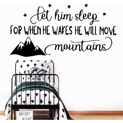 Free shipping sentence Cartoon Wall Decals Pvc Mural Art Diy Poster Kids Room Nature Decor Decal Mural