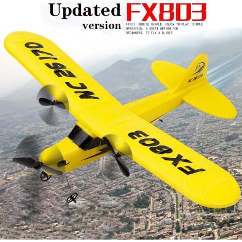 Free shipping FX803 super glider airplane 2CH Remote control airplane toys ready to fly as gifts for childred FSWB
