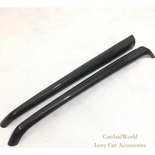 For Mazda CX-5 CX5 2017 2018 Gear Shift Cover Side Strips Trim Control frame Decoration ABS Chrome Sticker Car-Styling Accessory