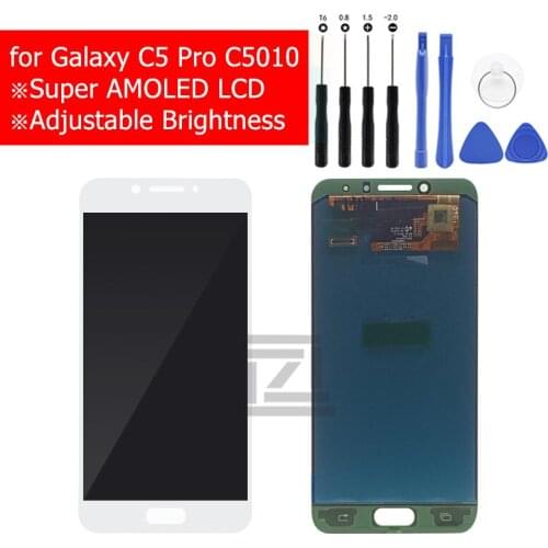 For samsung galaxy c5 pro lcd display Touch Screen digitizer LCD Display for galaxy c5 pro C5010 Replacement Repair Parts