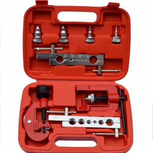 Set Expander Reamer Refrigerator Air Conditioning Refrigeration Equipment Repair Riveting Pipe Cutter Reaming Tool Repair Tools