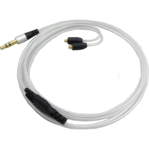 Upgrade MMCX Cable for Shure Se535 SE215 UE900 Headphone Imitation Freezing Replacement Audio Cable for SE315 SE425 SE846 FX1200