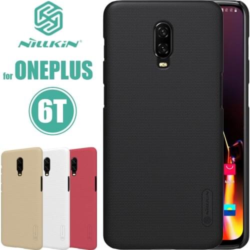 Oneplus 6T 6 5T 5 3 3T Case Nillkin Super Frosted Shield Hard PC Back Cover Case for Oneplus 6T 6 5T 5 3 3T Nilkin Phone Case