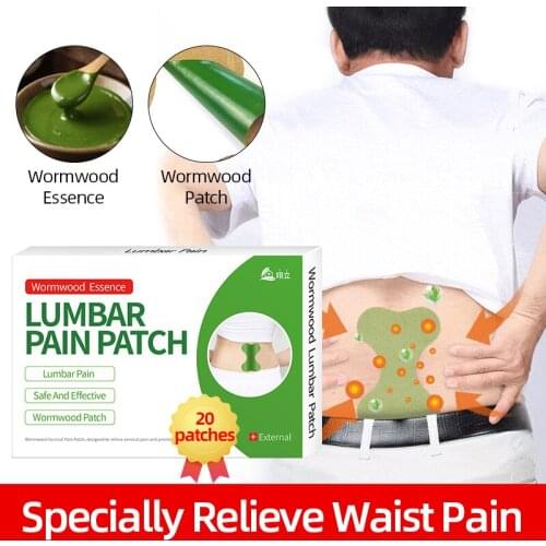 10/20pcs Wormwood Back Medical Sticker Lumbar Spine Pain Relief Patch Arthritis Patch Pain Relieving Plaster
