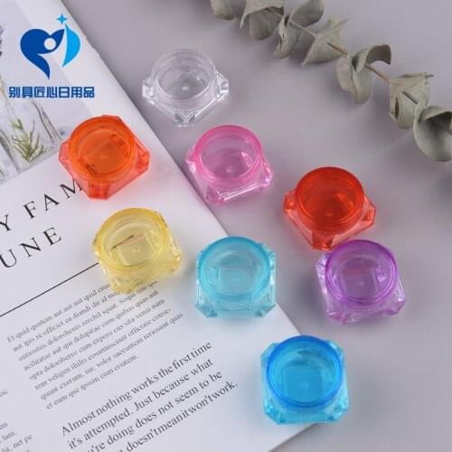 Factory Direct Supply Super Low Price 1000pcs/lot 2g/3g/5g Hot Sale And Free Shipping Diamond shape cream jar