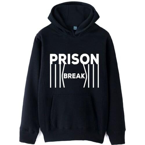 Prison Break Bar Man Boys Hoodie Couple Clothes Autumn Winter Fleece ZIIART