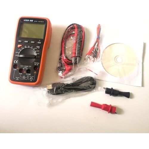 VICTOR VC86B USB Interface Auto Range Multifunctional Digital Multimeter Voltage Tester Current Capacitance Test