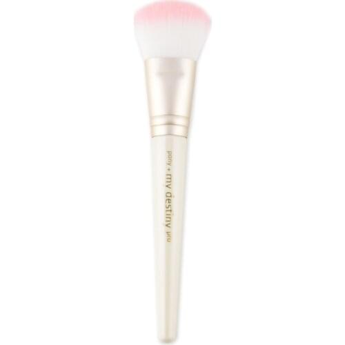 1pc Foundation brush make up brushes contouring brush Synthetic hair polish brush wood handle