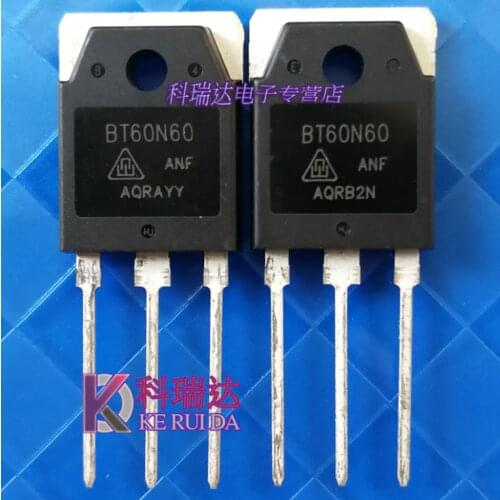 10pcs/lot BT60T60 BT60N60ANF 60A600V 100% New Original