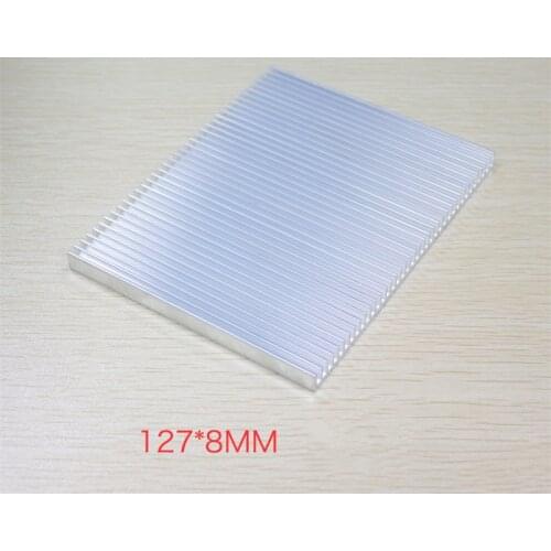 127*8MM IC electronic components radiator 38 slice high-quality aluminum alloy heatsink high-density appliances cooling plate