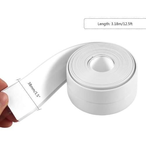 2.2 cm X 3.2 mBathroom Kitchen Bathroom Wall Sticker Art Sealant Tape Anti-mould Tape Waterproof Anti-mould Tape