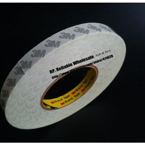 20mm *50M) 3M 9080 High Performance Nonwoven Double Coated Tape for Auto Bump Strip, LED Strip, Mobilephone Cable Fasten Bond