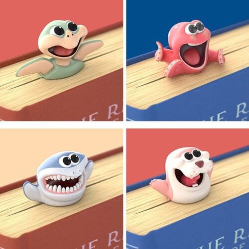 3D Creative Stereo Ocean Animal Bookmarks Funny DIY Decoration Book Mark Page Student School Stationery Gift
