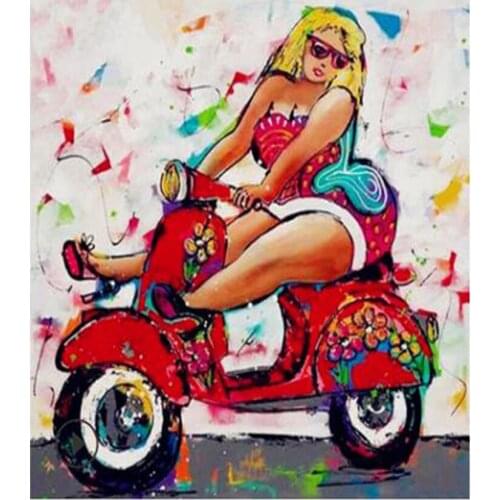 5D Diamond Painting Full of Diamond Beauty Round Diamond Mosaic Pattern Home Decoration DIY Handmade GJ883