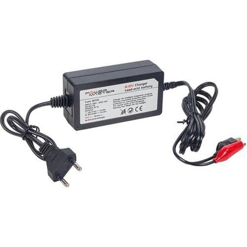 There 18705 6V-12V 1A Crocodile Ended Battery Charger Adapter