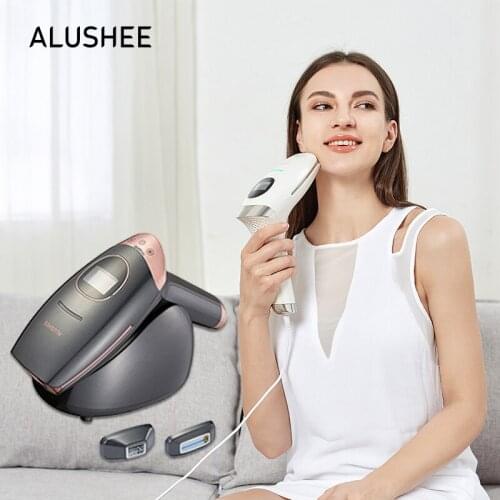 ALUSHEE IPL Hair Removal Device 0.9s Unlimited Flash ICE COOL Fastest Laser Epilator Permanent