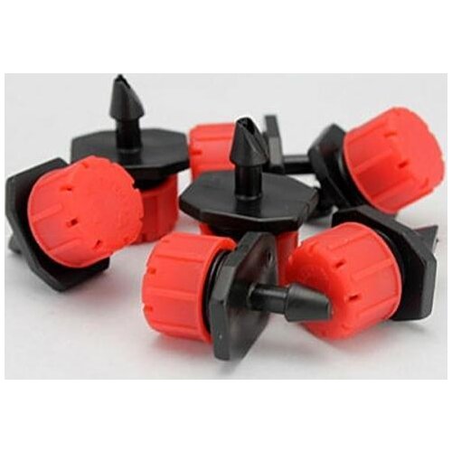 Free Shipping 100 Pcs Adjustable Micro Irrigation Drippers Sprinklers Emitter Drip System