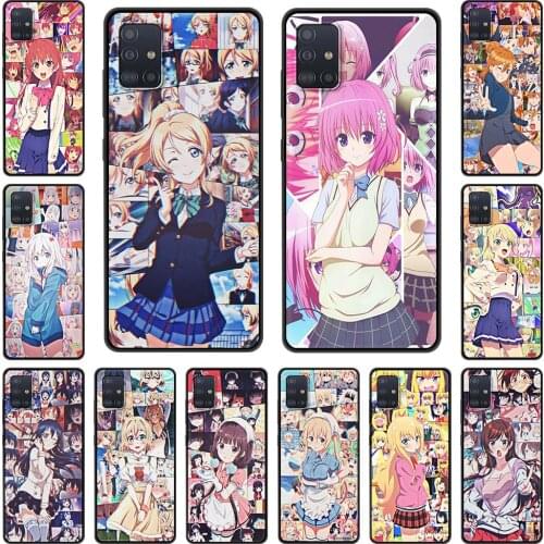 Love Live Sunshine Anime Cute Girl Phone Case for Samsung Galaxy A51 A71 A21S A12 A11 A31 A52 A41 A32 5G A72 A02S TPU Back Cover